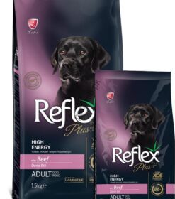 Reflex Plus Adult Dog Food Beef High Energy