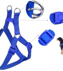 Dog Nylon Body Harness With Leash Strap Belt