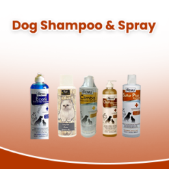 Dog Shampoos & Spray