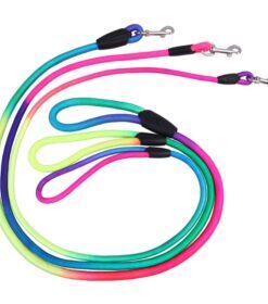 Multi Colour Leash Cats Dogs