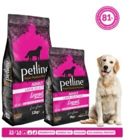 Petline Super Premium Adult Dog Food Lamb & Rice