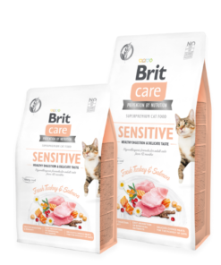 Brit Care Cat Grain-Free Sensitive Healthy Digestion And Deliclicate Taste